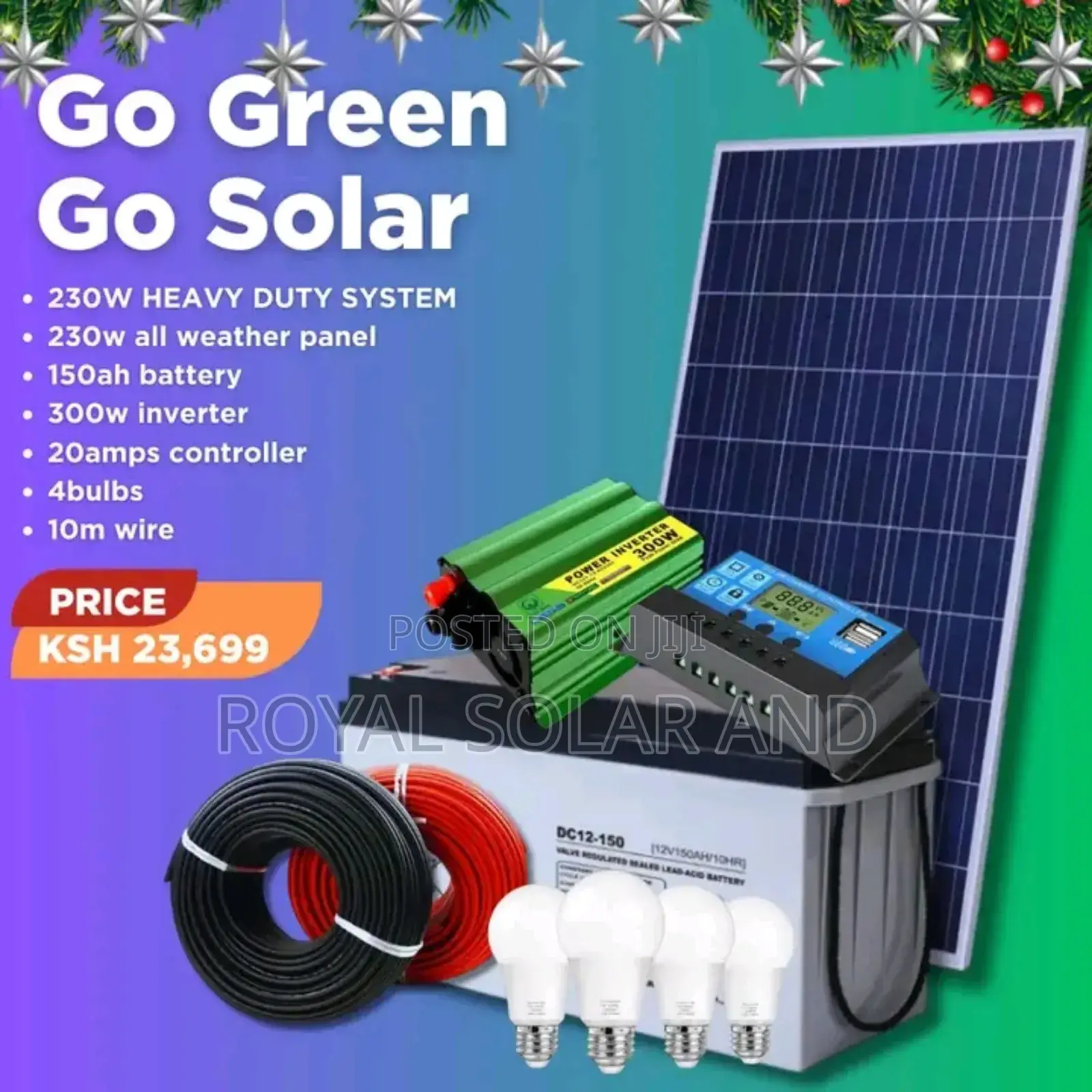 230wts Solr Kit