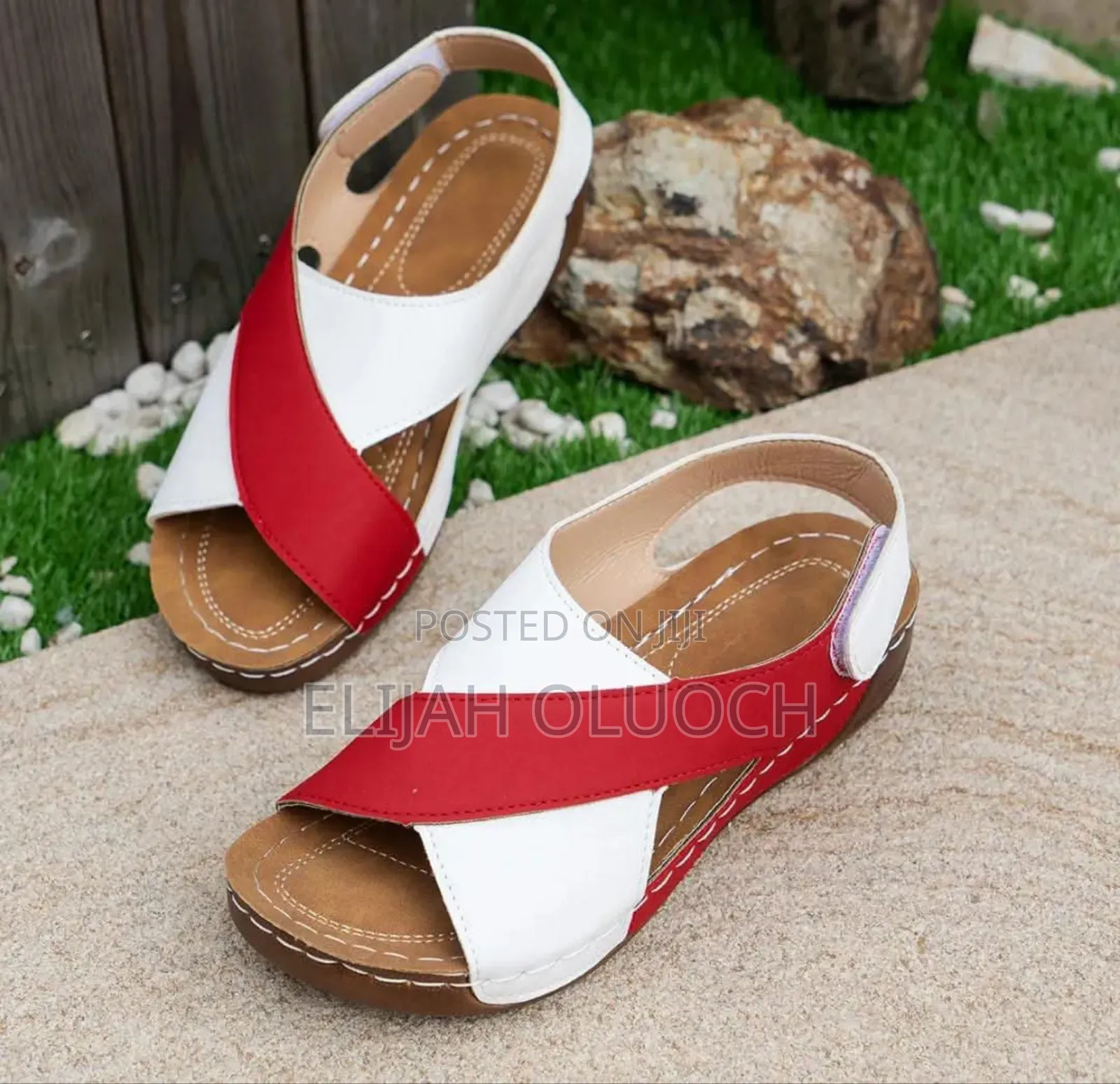 Colorful Ladies Open WEDGE Shoes