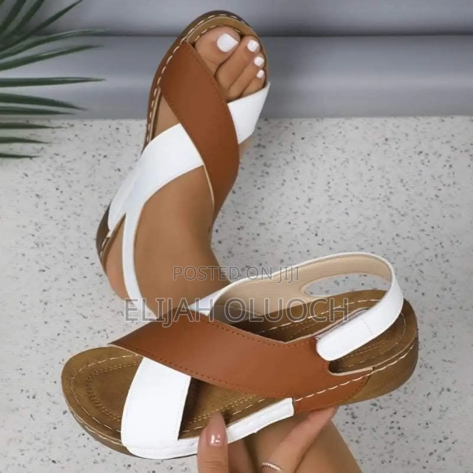 Colorful Ladies Open WEDGE Shoes