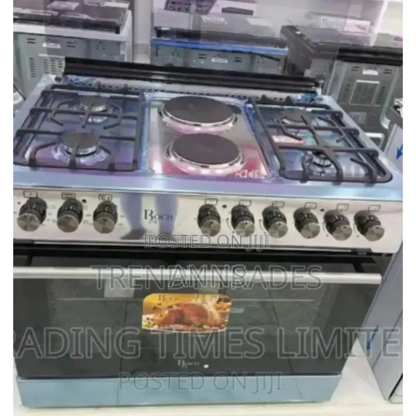 Standing Cooker. Roch Cooker. 4+2. Electric Oven