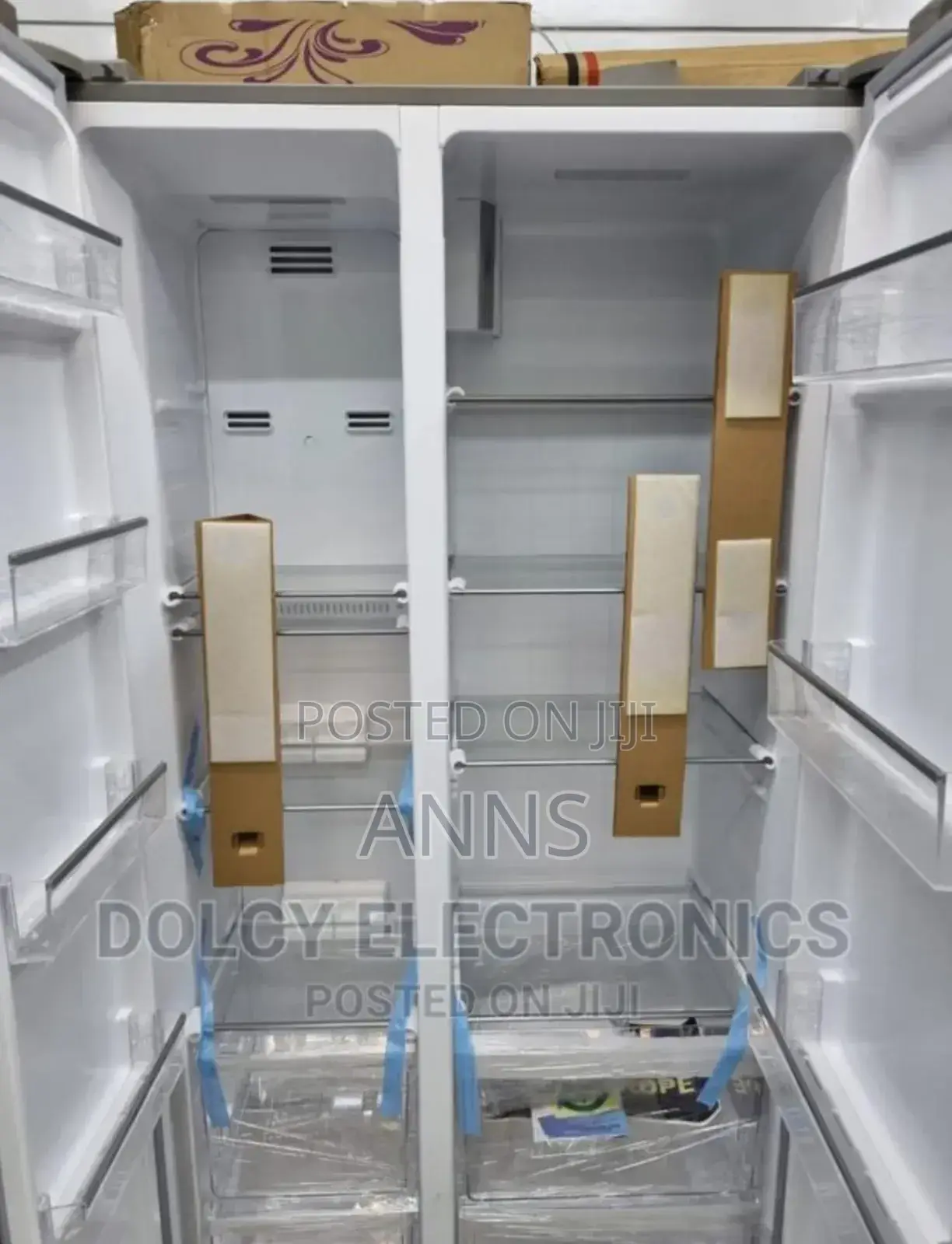 Double Door Roch 435 Quality Side by Side Fridge. 435litres.