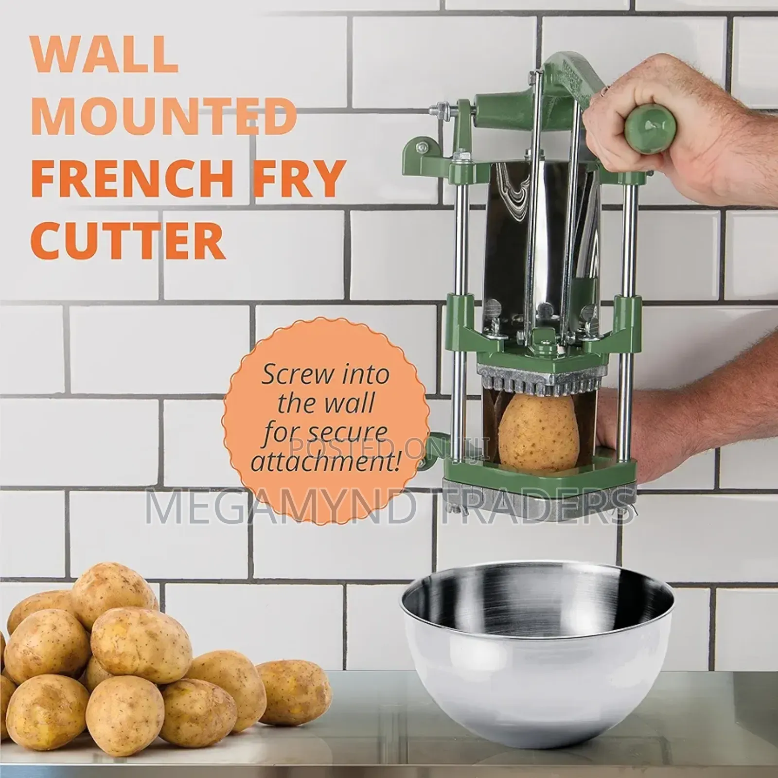Wall Mount Chips Cutter/Commercial Imported Chips Cutter