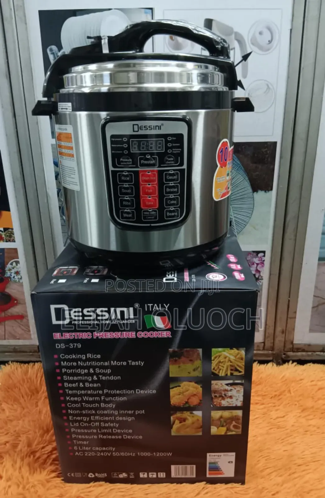 Desini 6litrs Electric Pressure Cooker