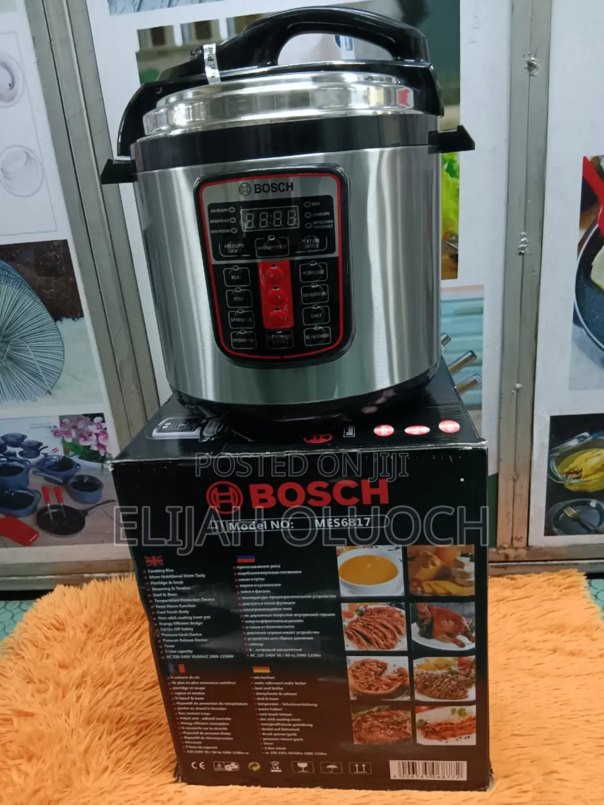 6 Litres Multifunction Bosch Electric Pressure Cooker*