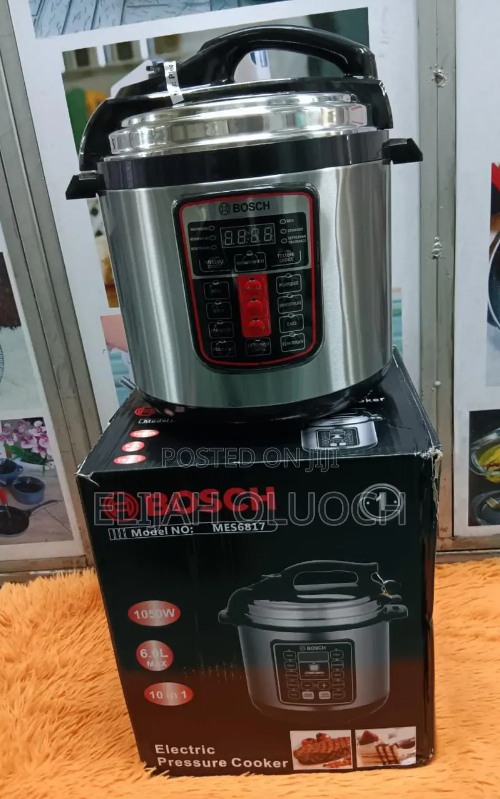 6 Litres Multifunction Bosch Electric Pressure Cooker*