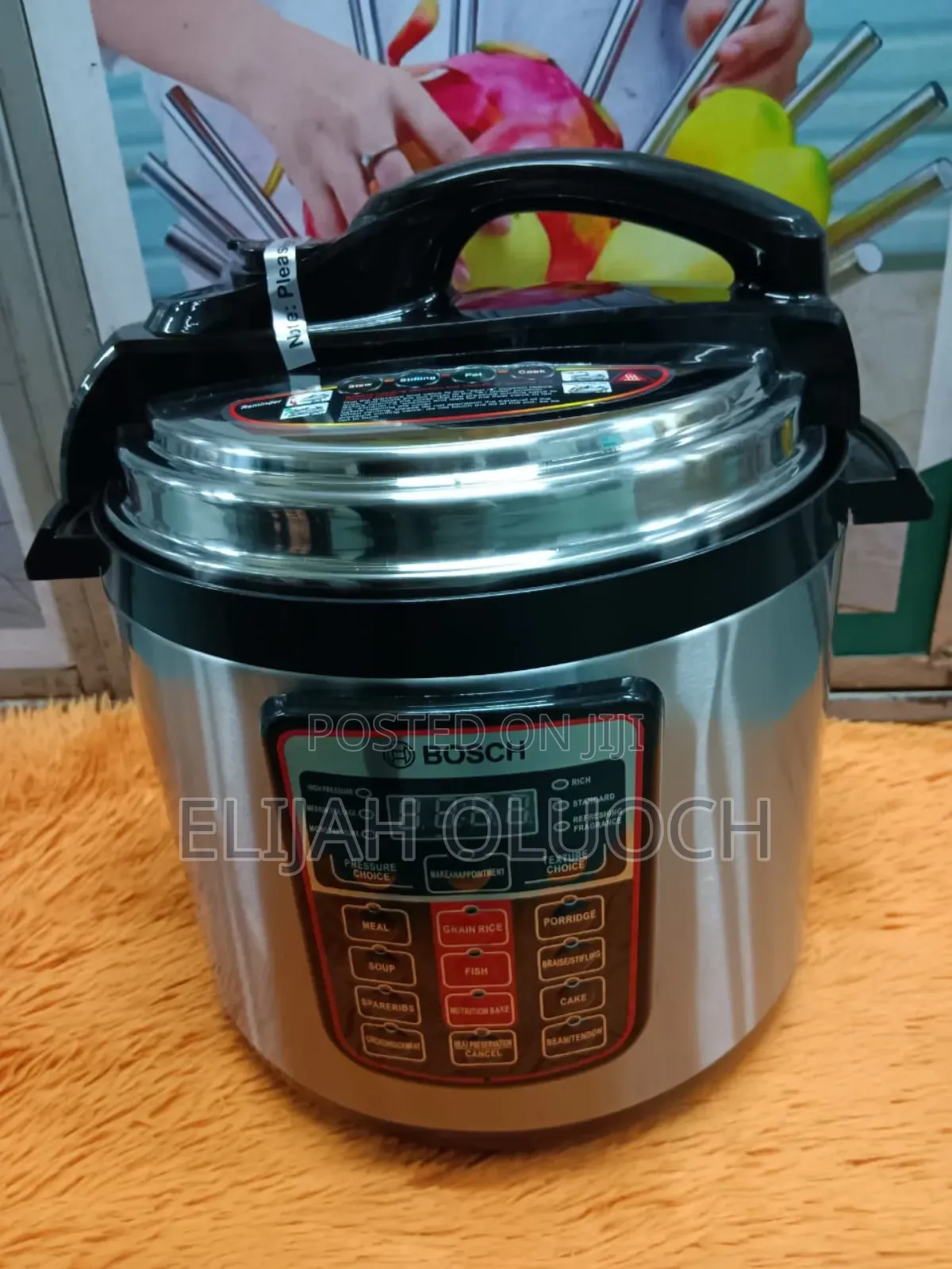 6 Litres Multifunction Bosch Electric Pressure Cooker*