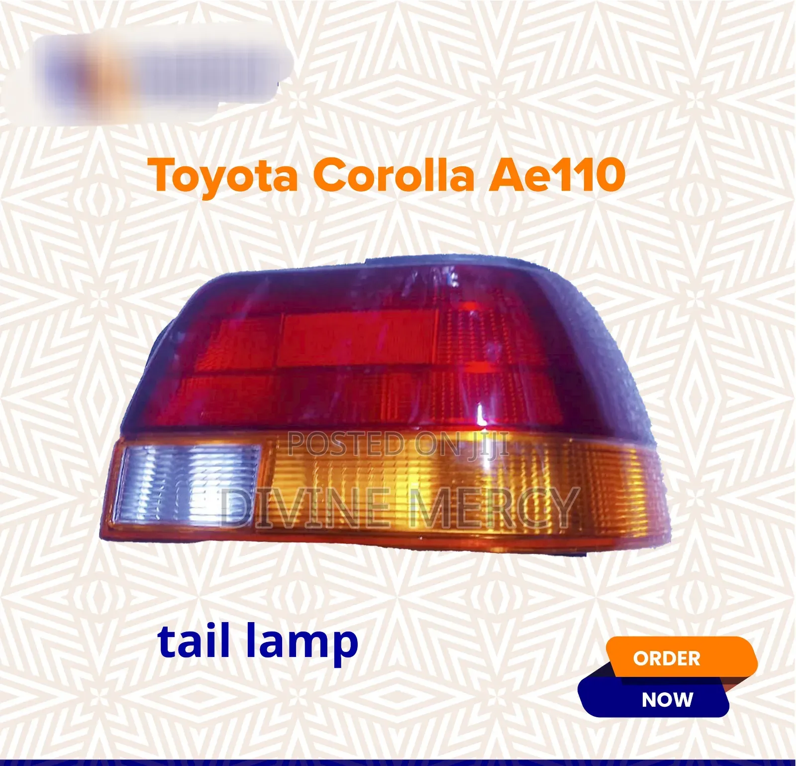 Toyota Corolla Ae 110 Tail Lamp