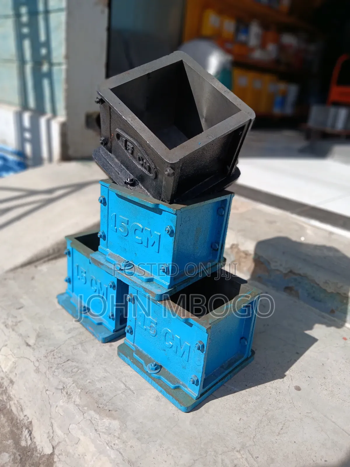 Concrete Cube Moulds (150mmx150mmx150mm).
