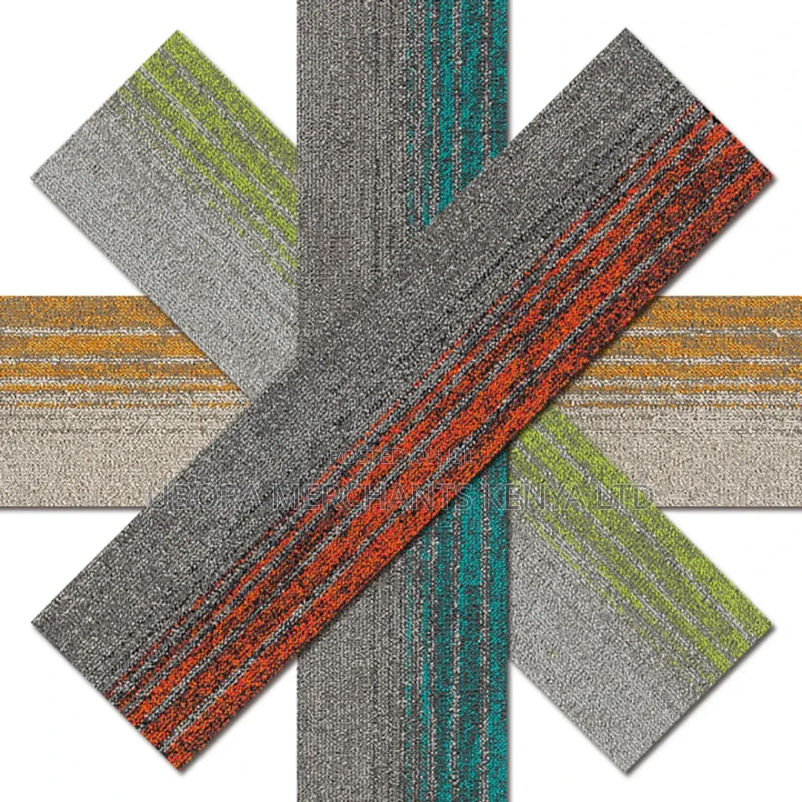 Modern Stripped Pattern Tile