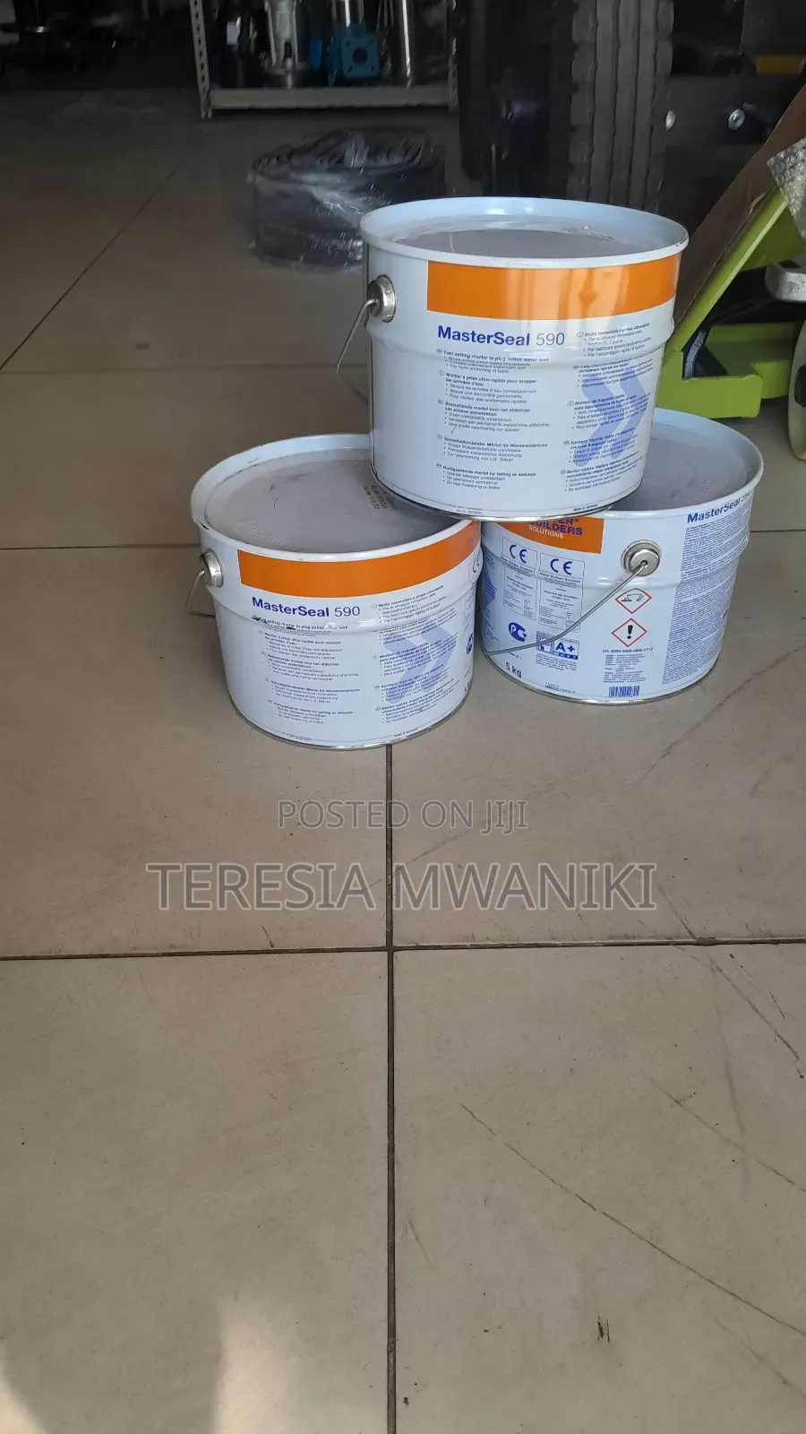 Masterseal  590, Waterplug  5kgs