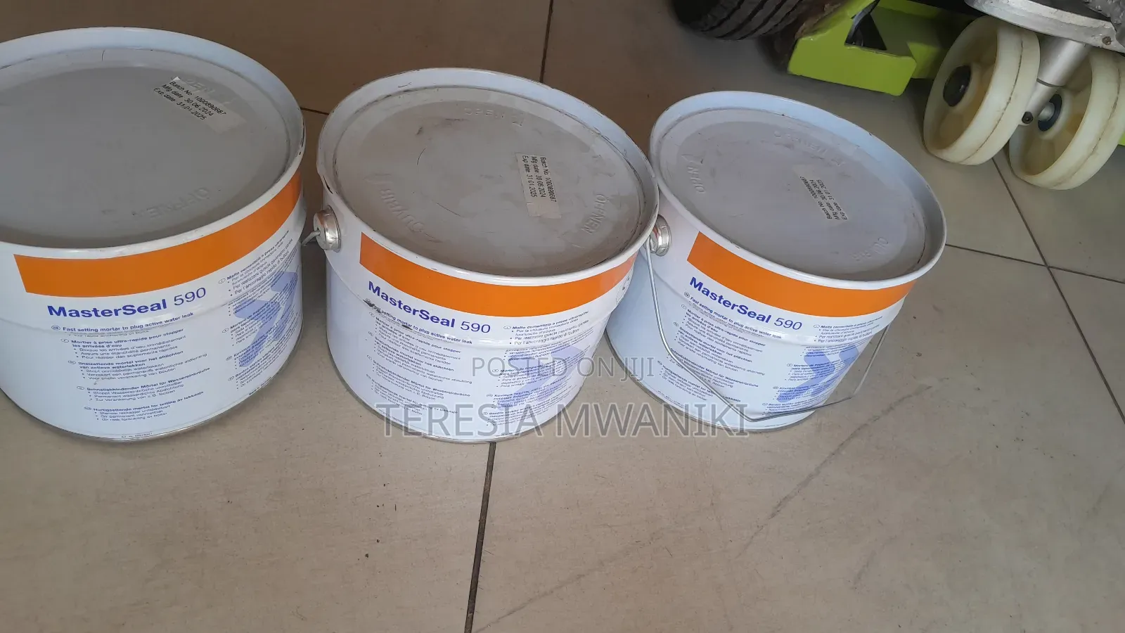 5kgs,Waterplug/ Masterseal  590