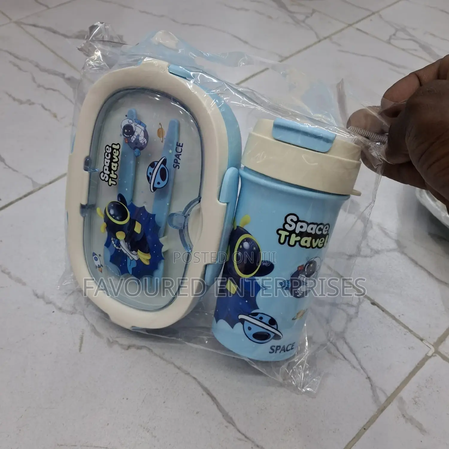 Lunch Box With Water Bottle