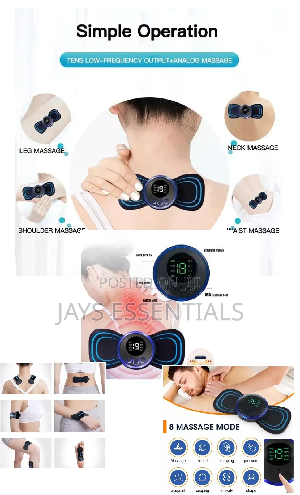 Mini Portable Massager