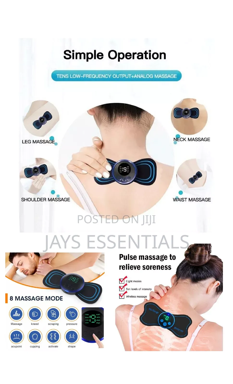 Mini Portable Massager