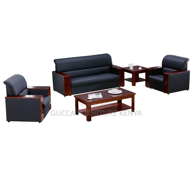 Sofa:5-Seater Executive Business Leather Office Sofa