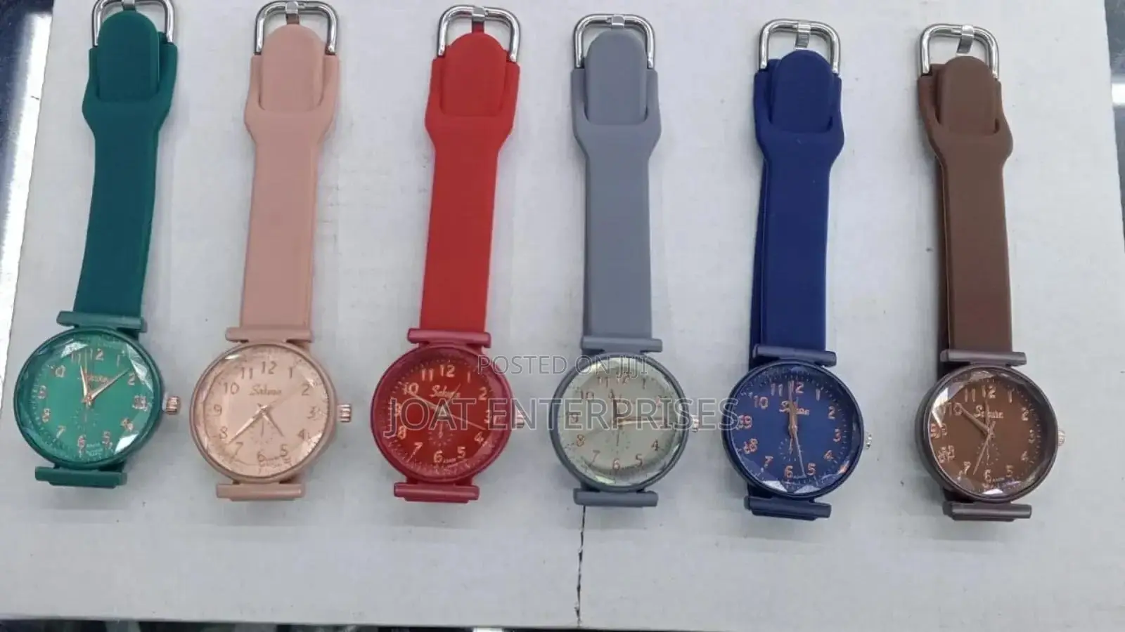 Rubber Ladies Watch
