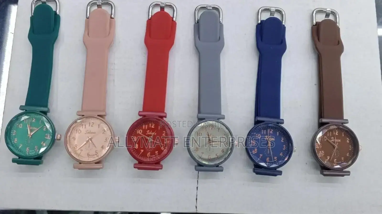 Rubber Ladies Watch