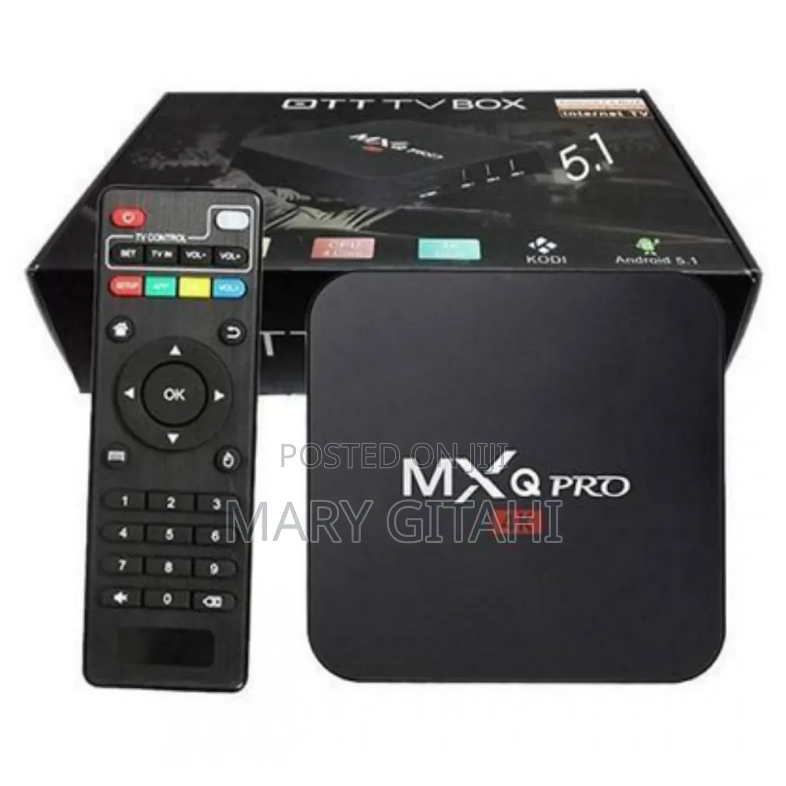 8gb+8gb MXQ PRO Android 12 Smart TV Box at