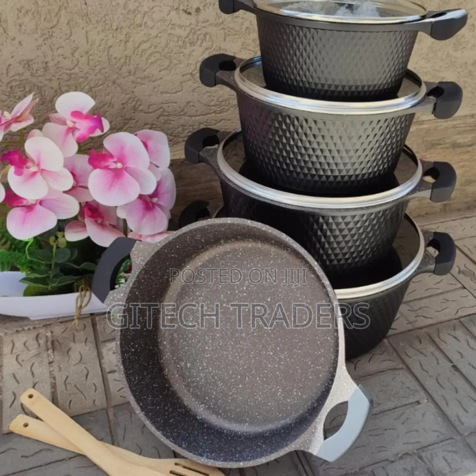 Silicone Bosch 12 PCS Cookware