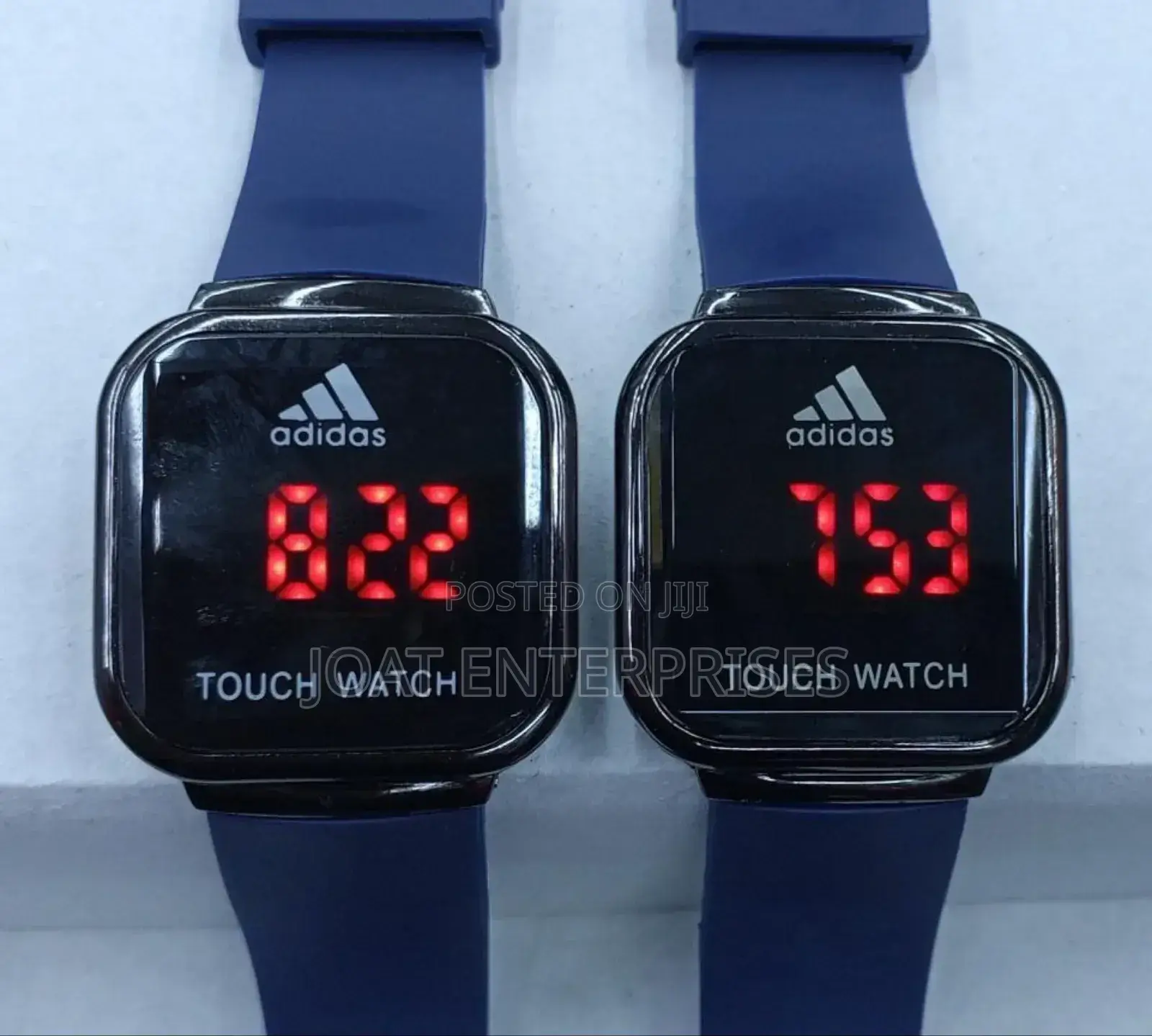 Led Light Rubber Wrist Watch