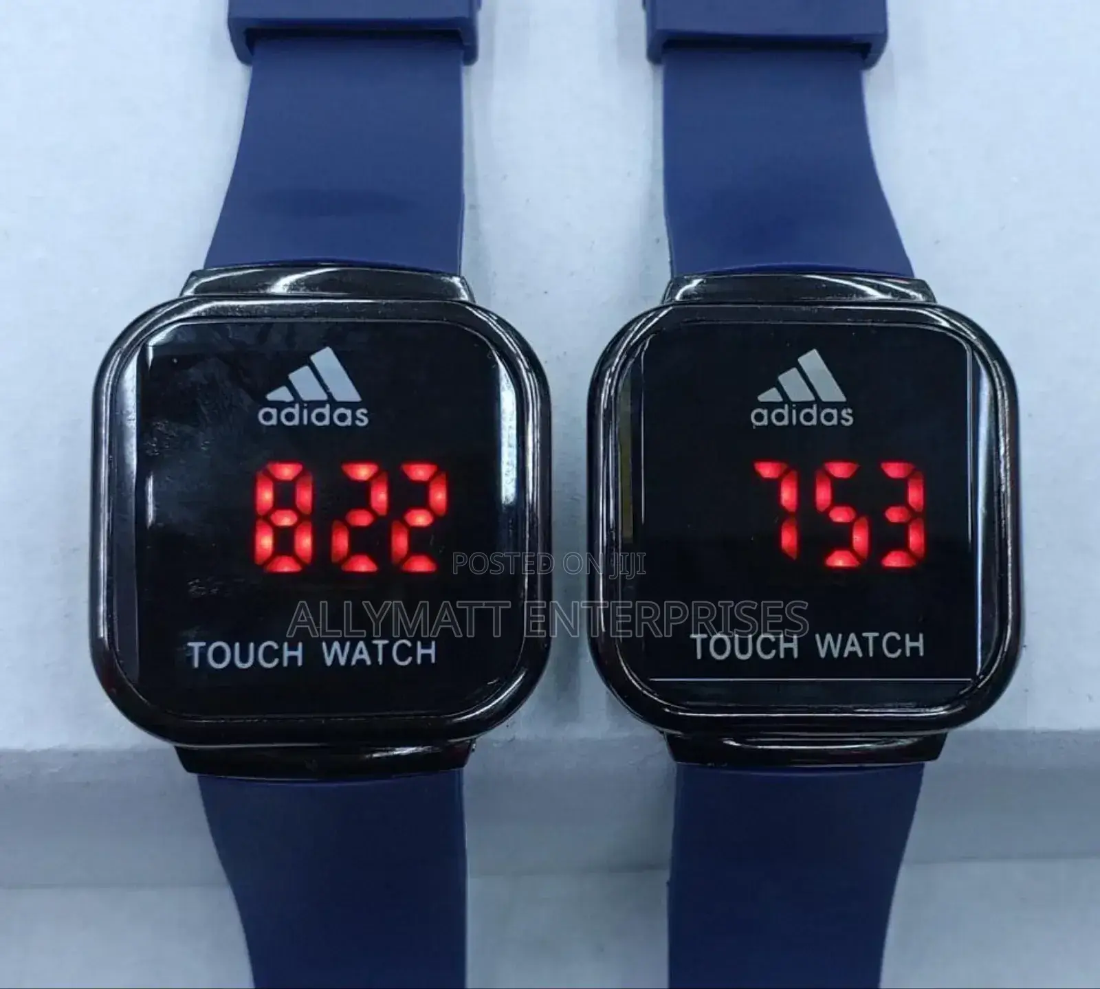Led Light Rubber Wrist Watch