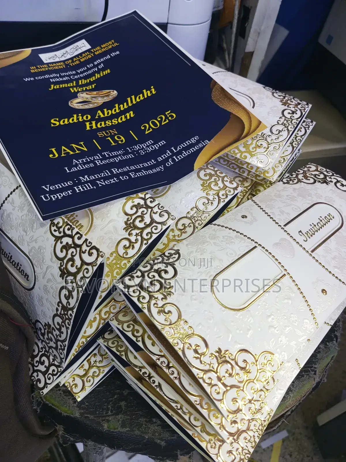 Muslims Wedding Cards