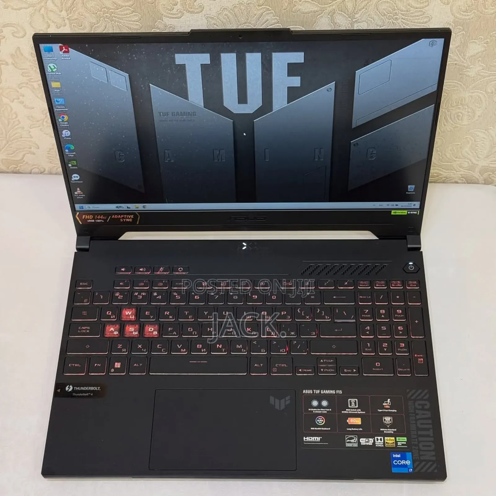 Laptop Asus TUF Dash F15 16GB Intel Core I7 SSD 512GB