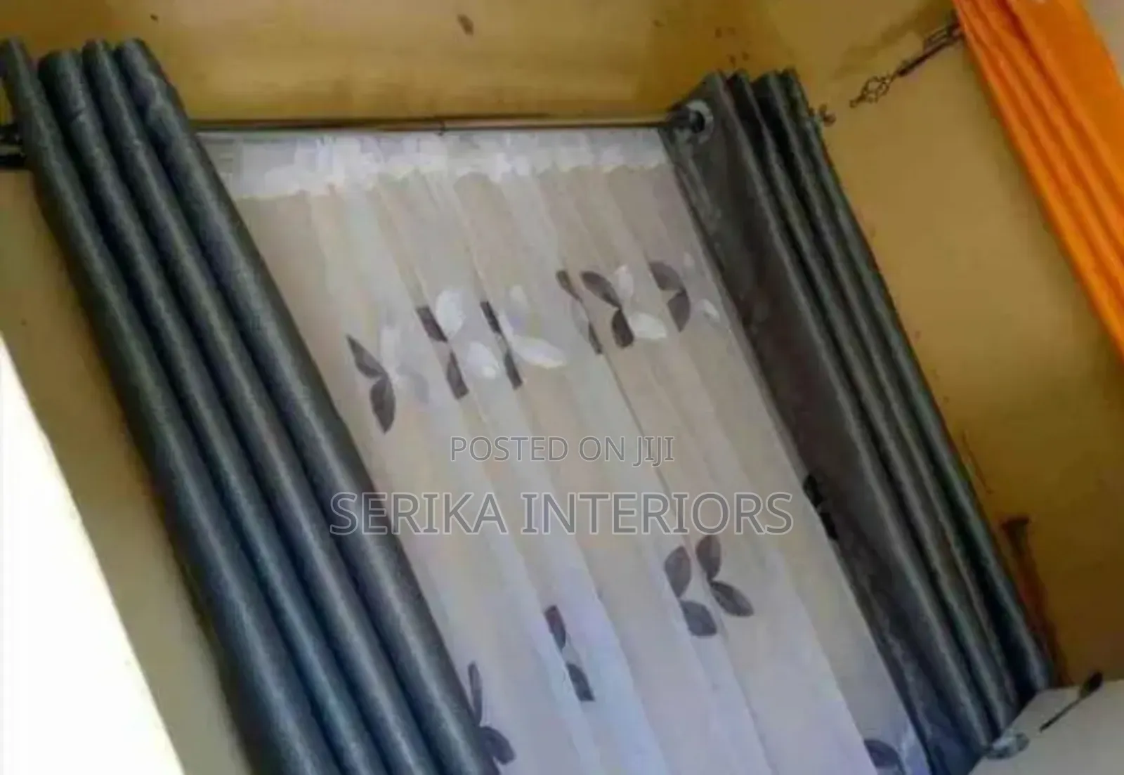 Grey Curtains and Sheers