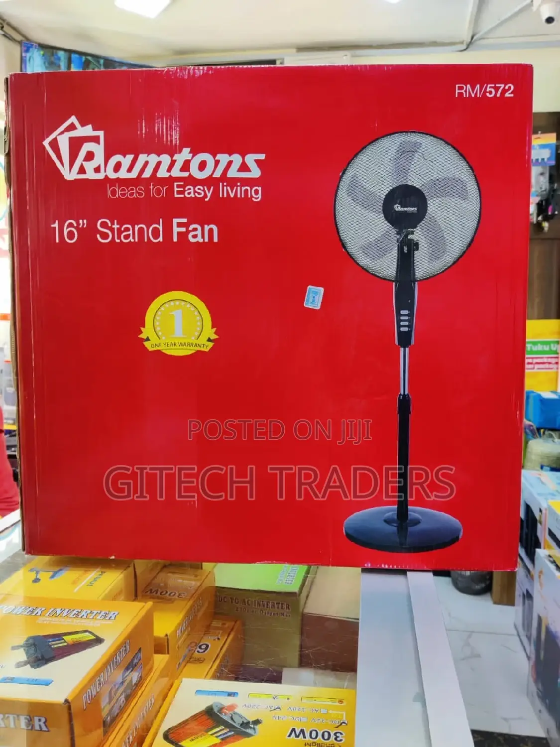 Ramtons 16" Stand Fan