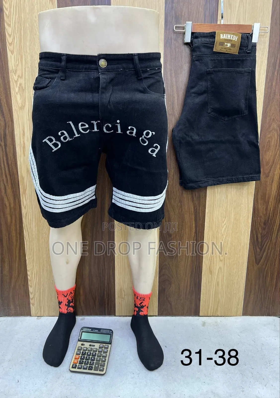 Balenciaga Jeans Short