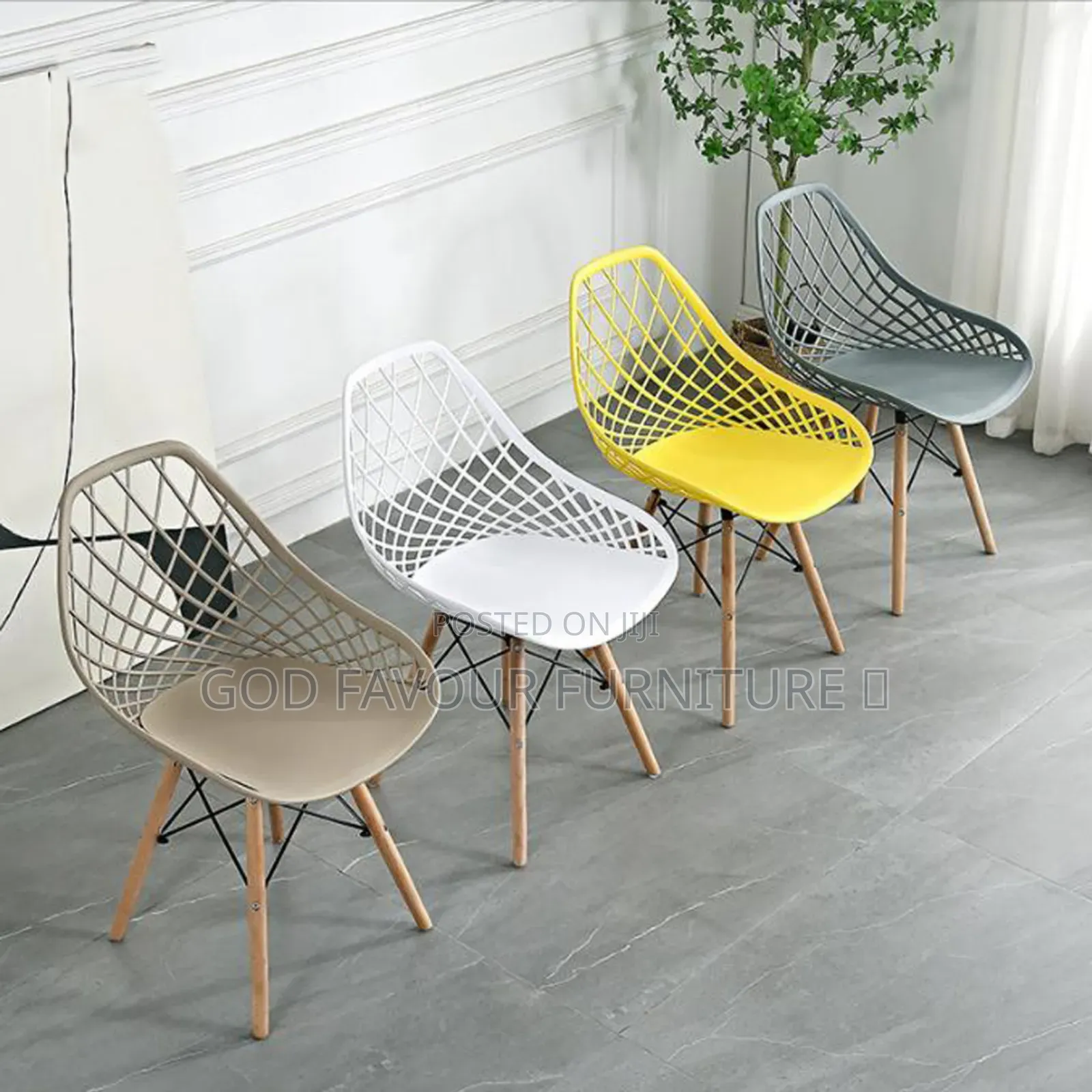 Vintage Mesh Eames Dining Chairs Rd8kj