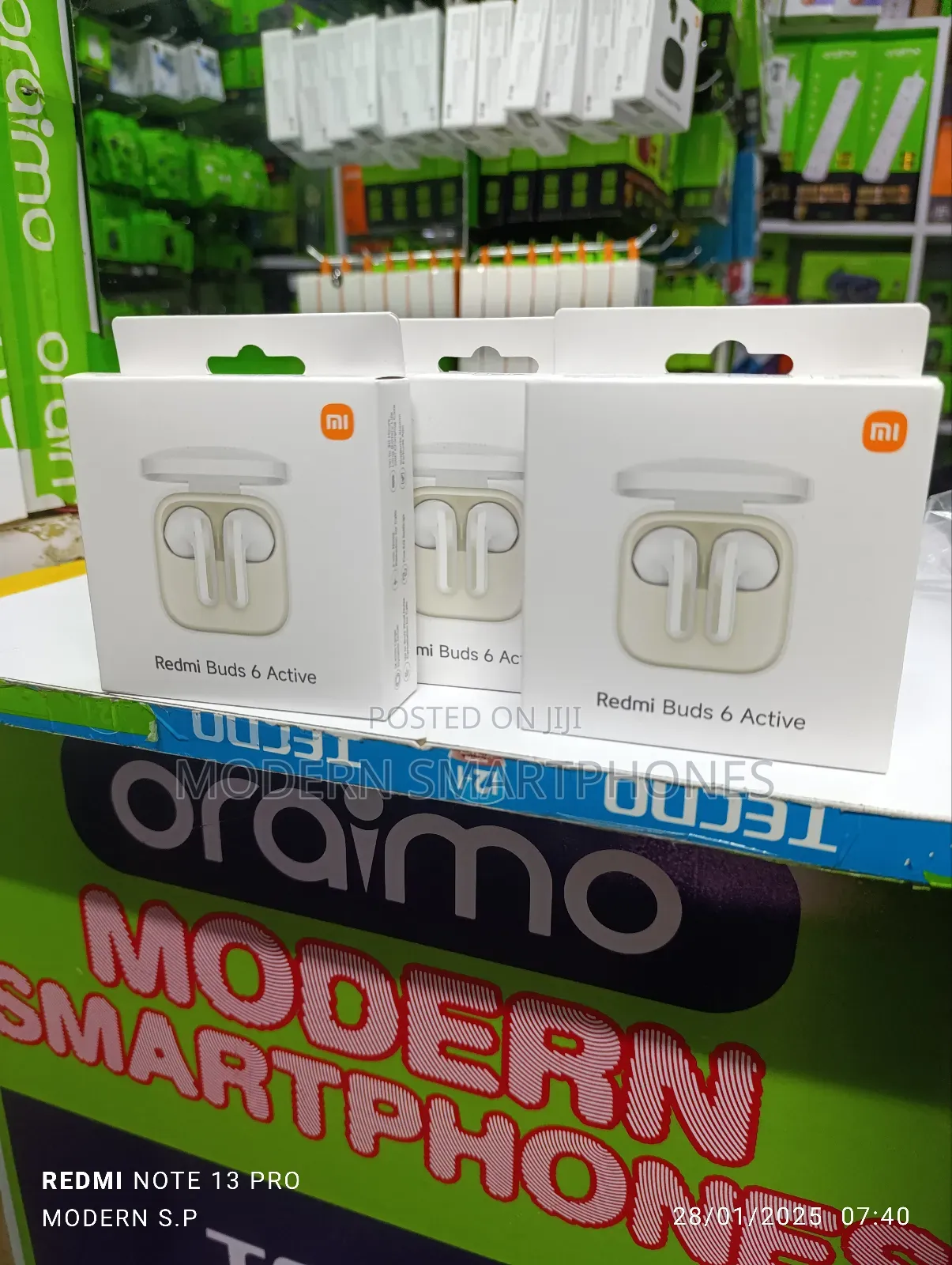 Xiaomi Redmi Buds 6 Active BLUETOOTH EARBUDS EARPHONES