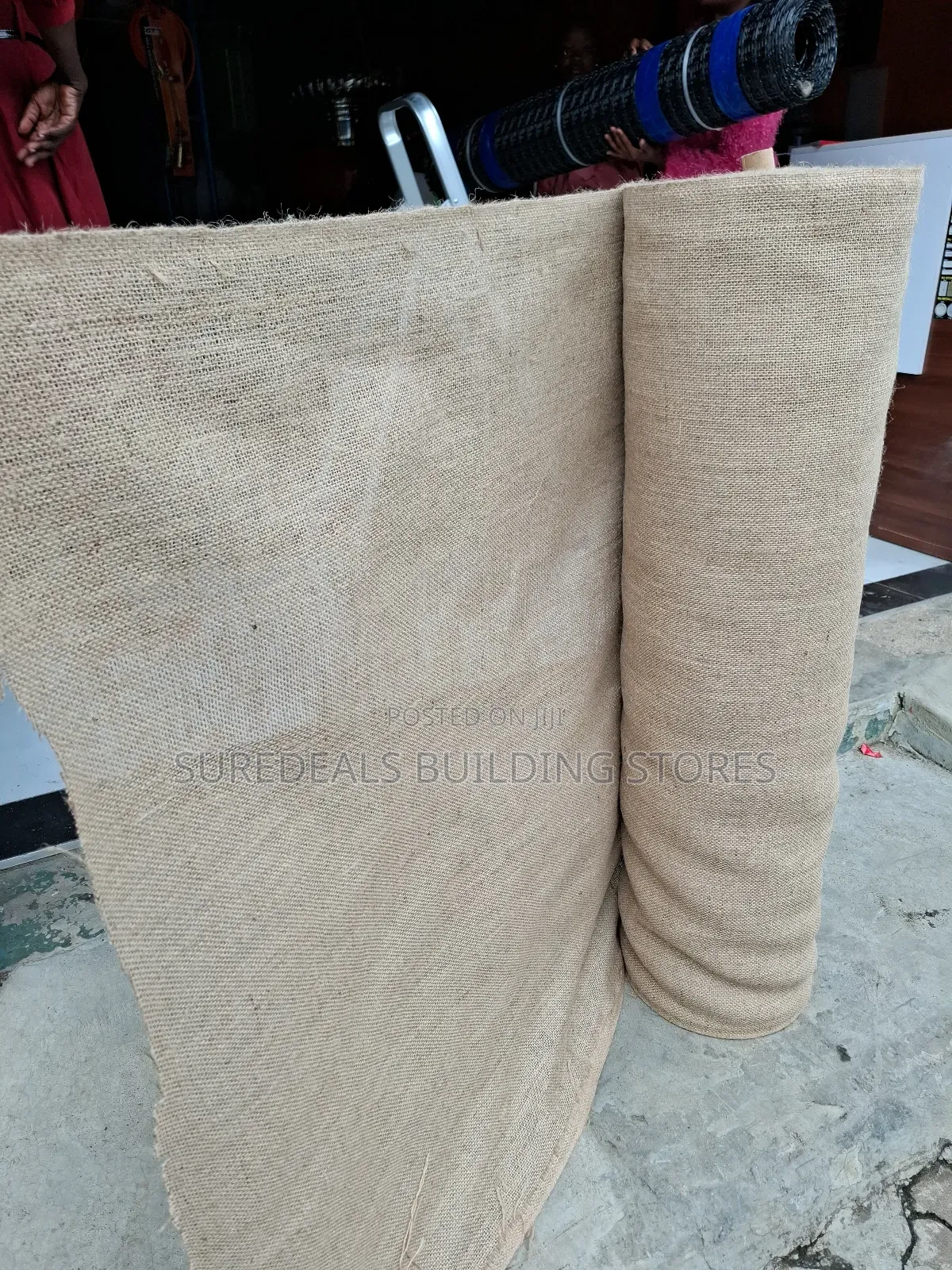 Woven Jute Hessian Burlap Cloth/Jute Fabric