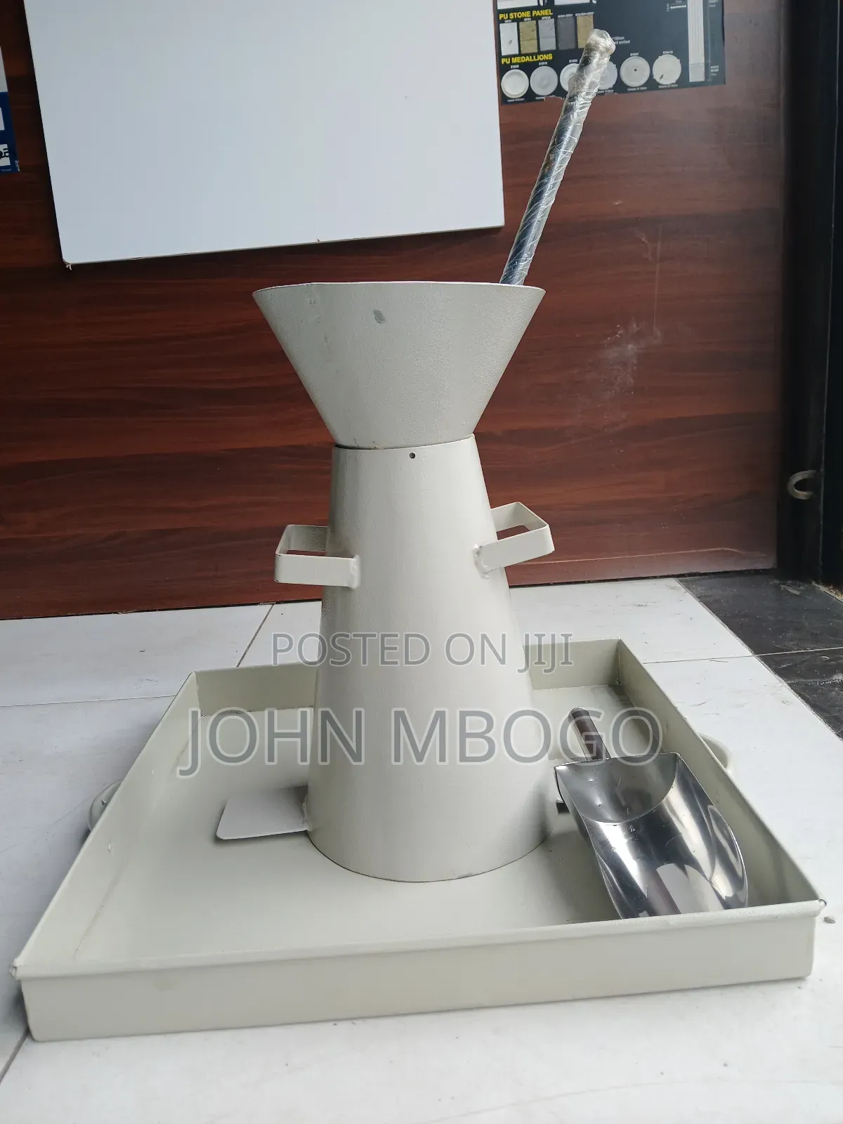 Complete Set Concrete Test Slump Cone
