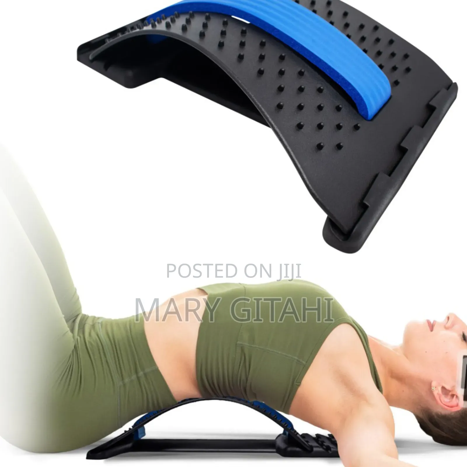  at Multi-Level Adjustable Back Massager/Stretcher.