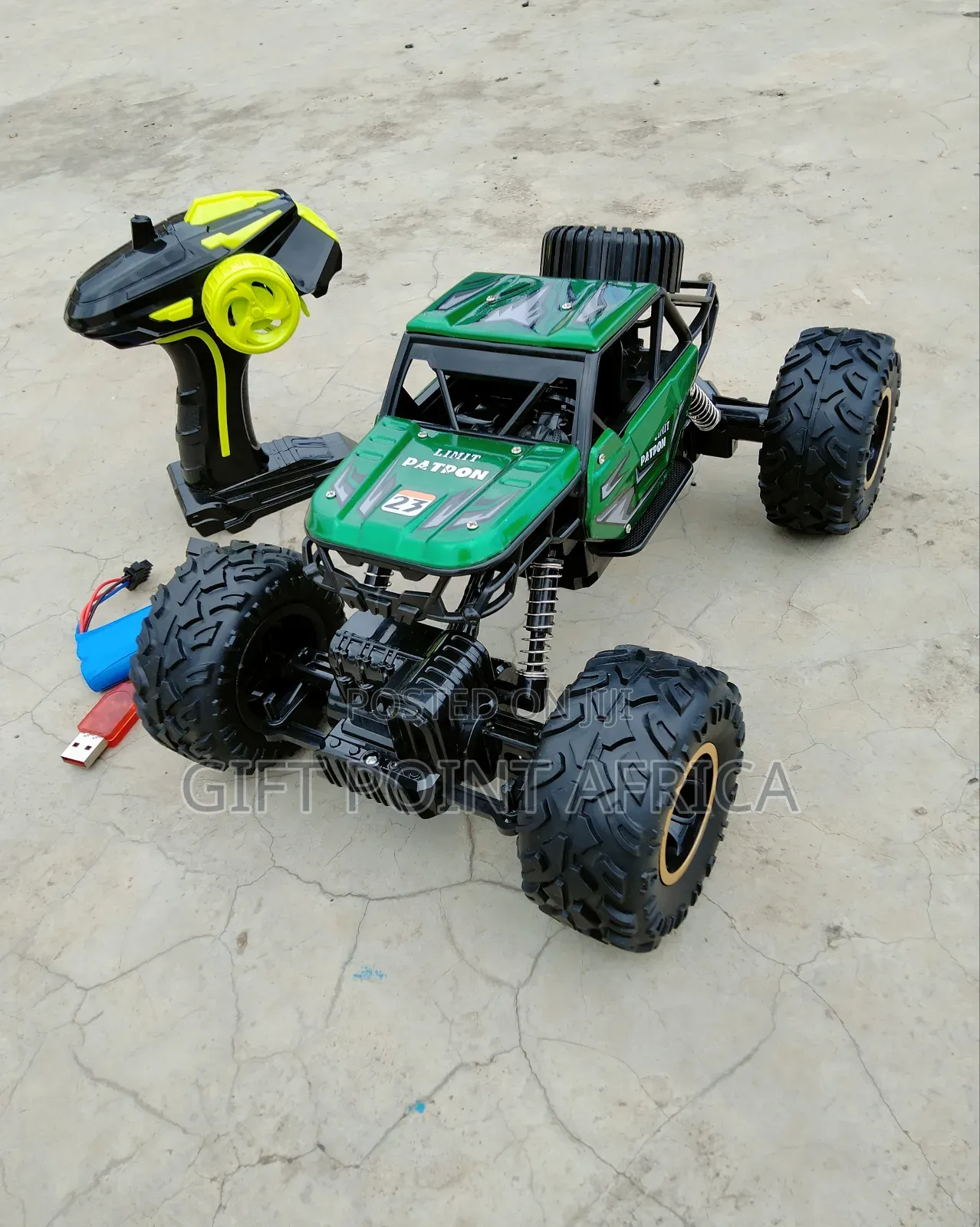 Rechargeable Big Foot Climber Monster Truck Toy for Kids