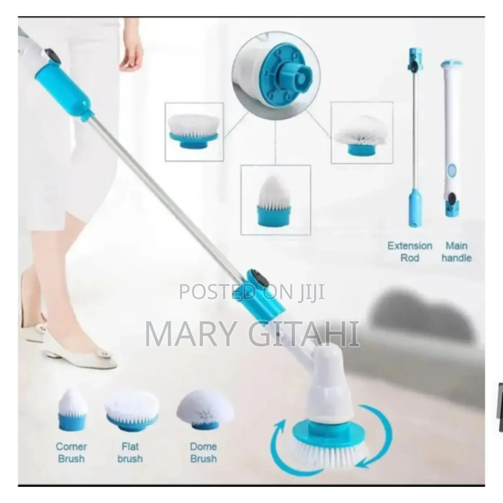 Electric Spin Scrubber at