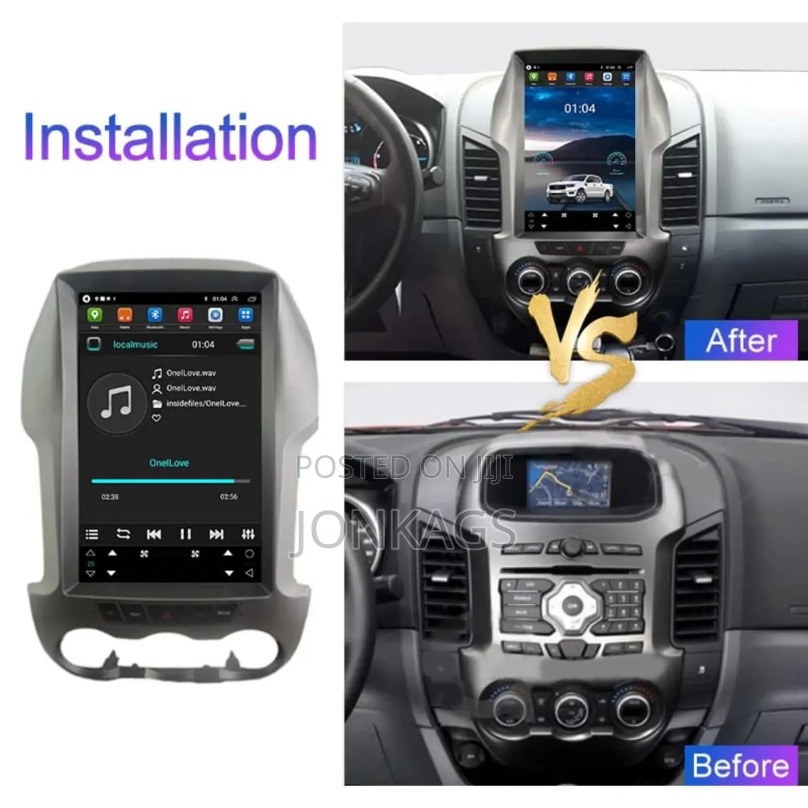 Tesla for Ford Ranger 2008 - 2014