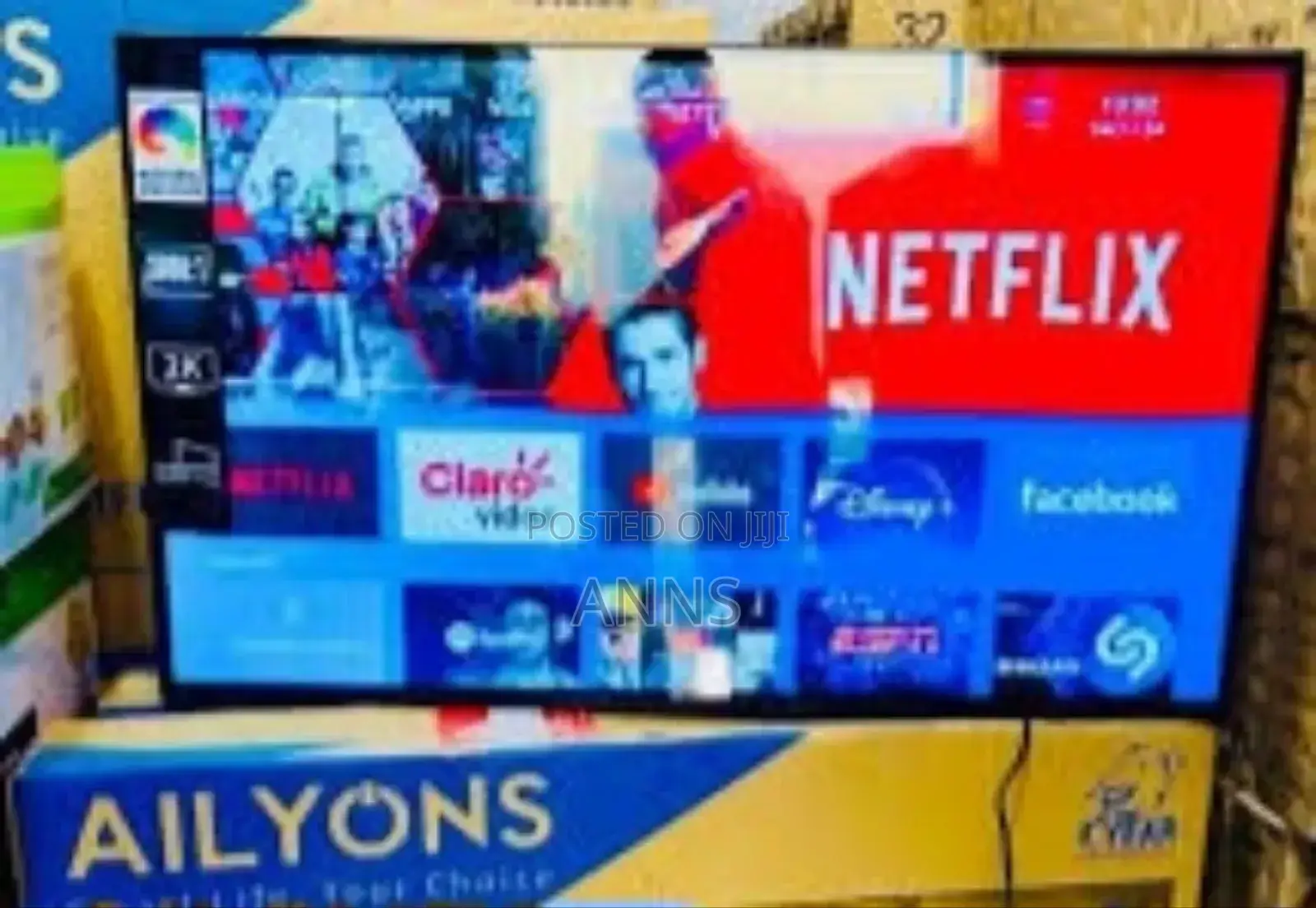 Ailyons 43" Smart Frameless Best Tv