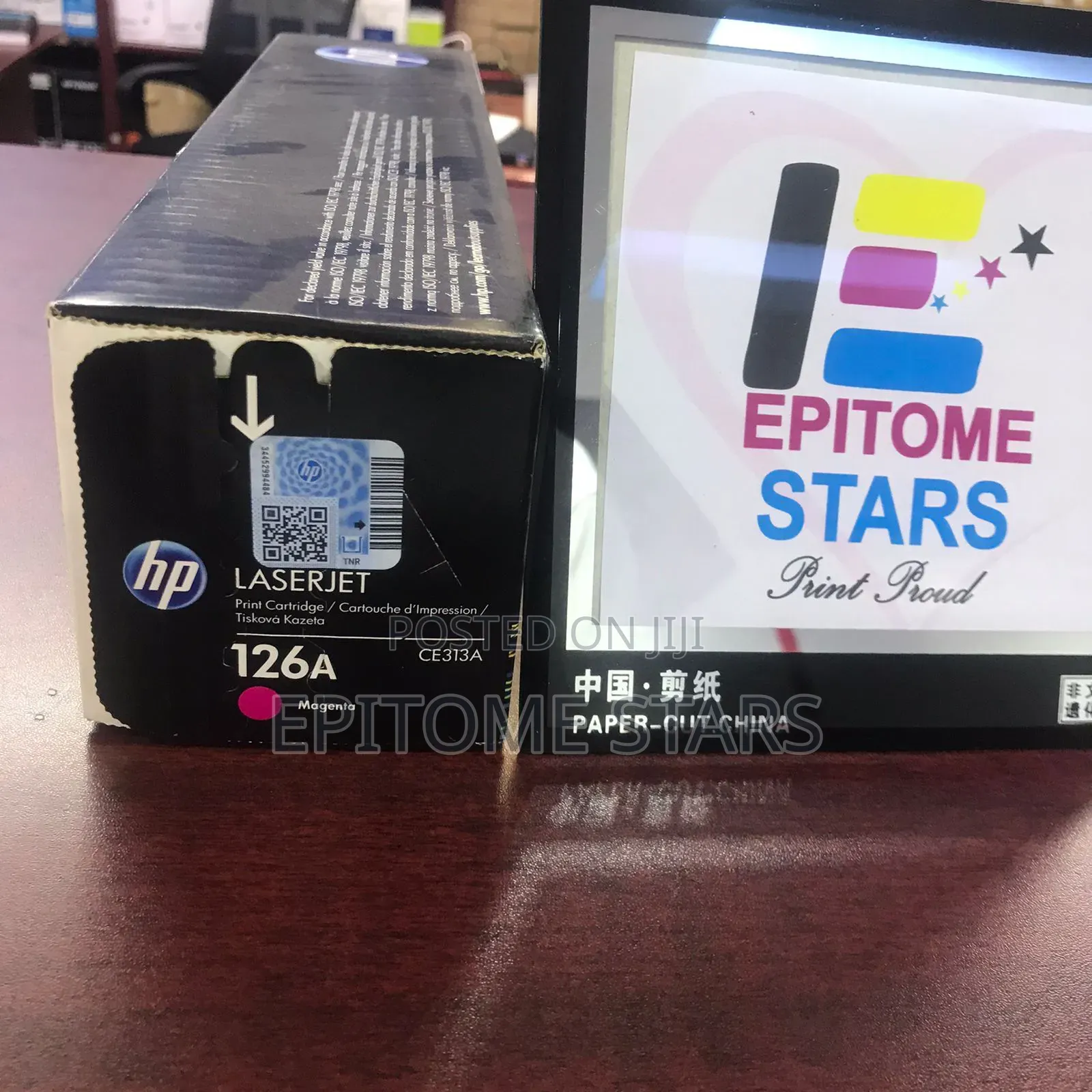 Gleaming HP 126A Magenta Toner Cartridge
