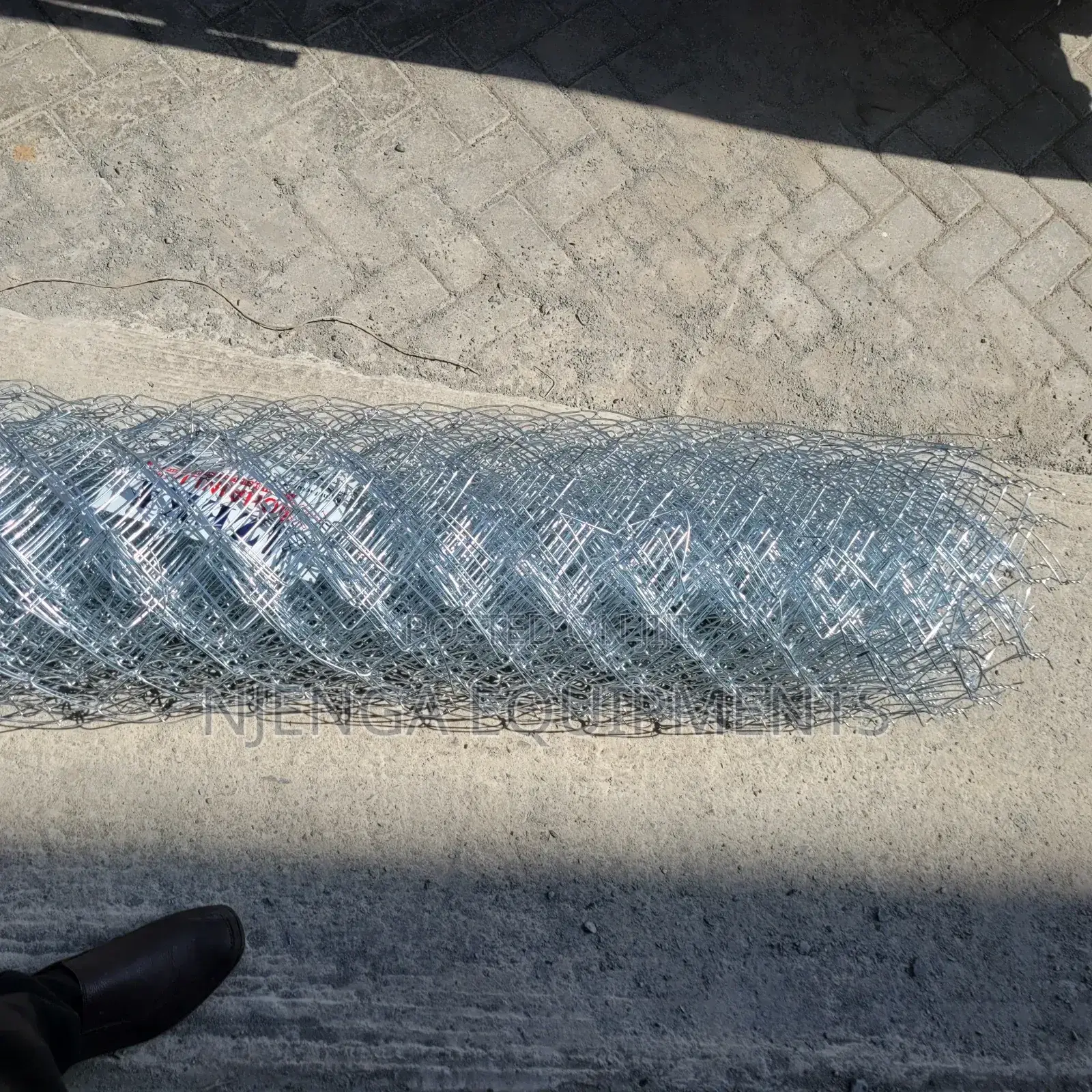 14G 6ft Galvanized Chain Link Roll