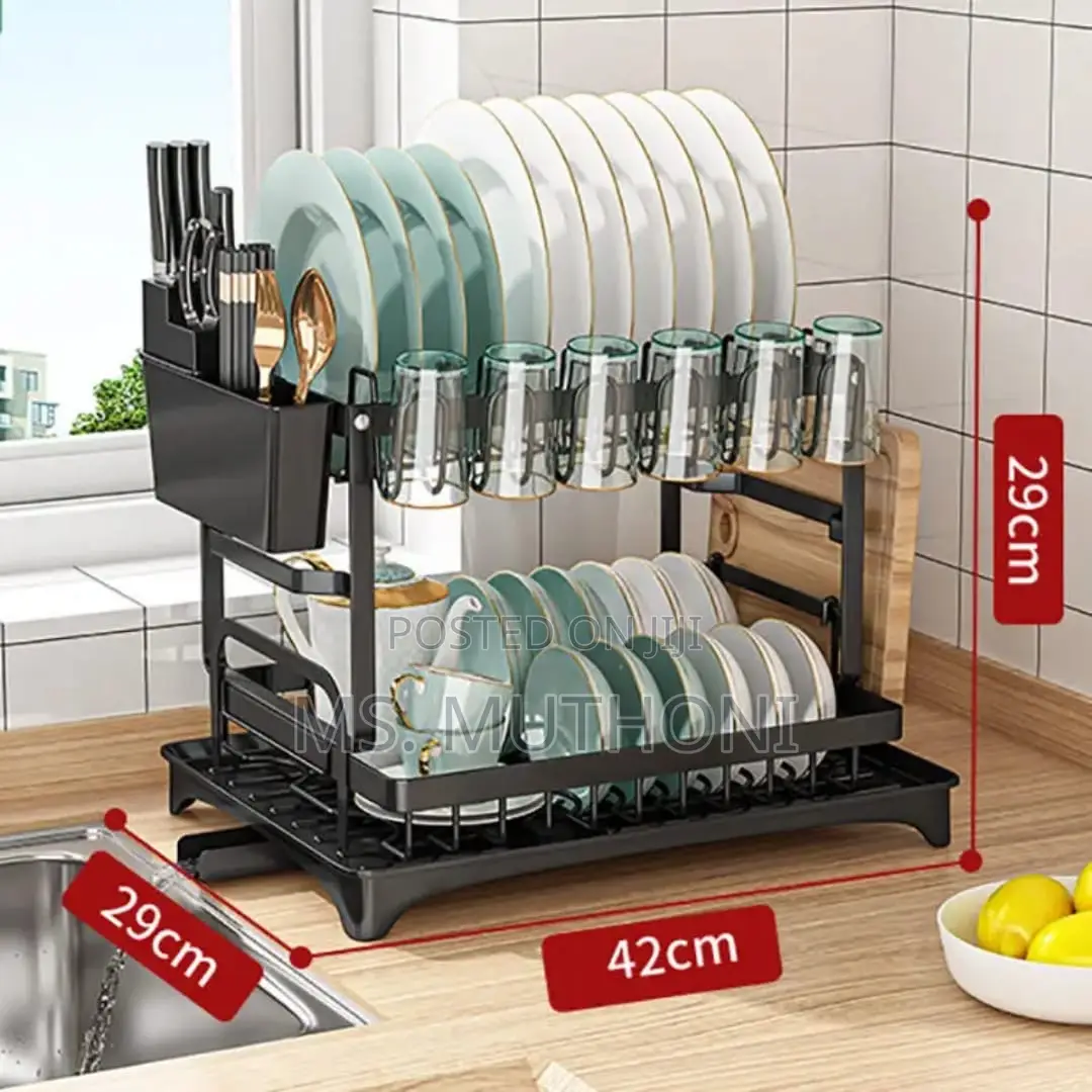 2 Tier Heavy Duty Dish Rack *