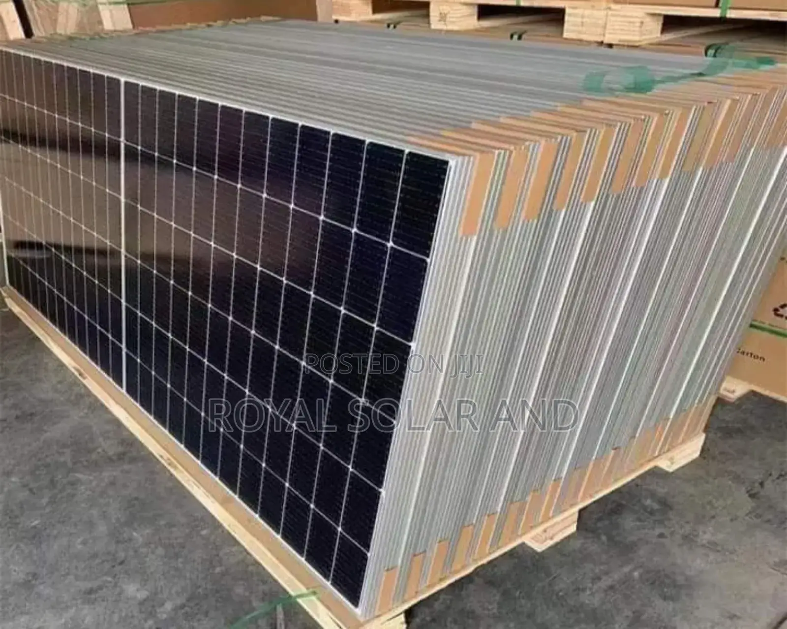 550w Solarpanel Monocrystoline All Weather 36v