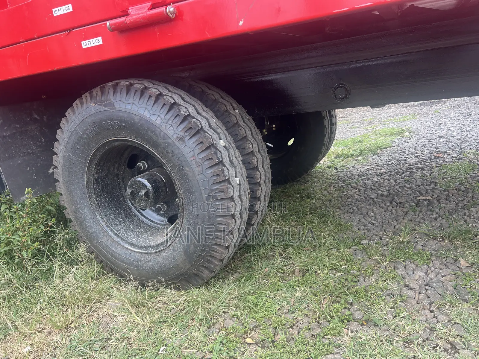 8 Tonne Hydraulic Trailer 60hp and Above