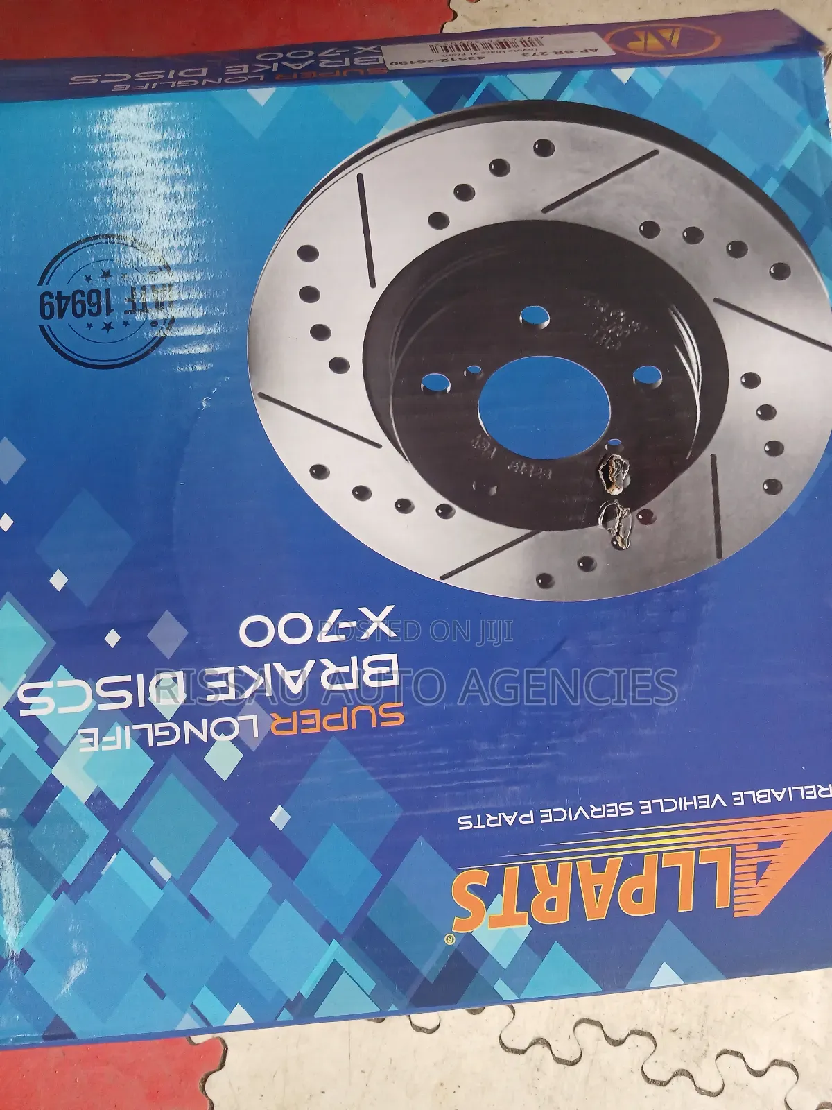 Toyota Hiace/Regiusace Allparts Front Brake Disc.