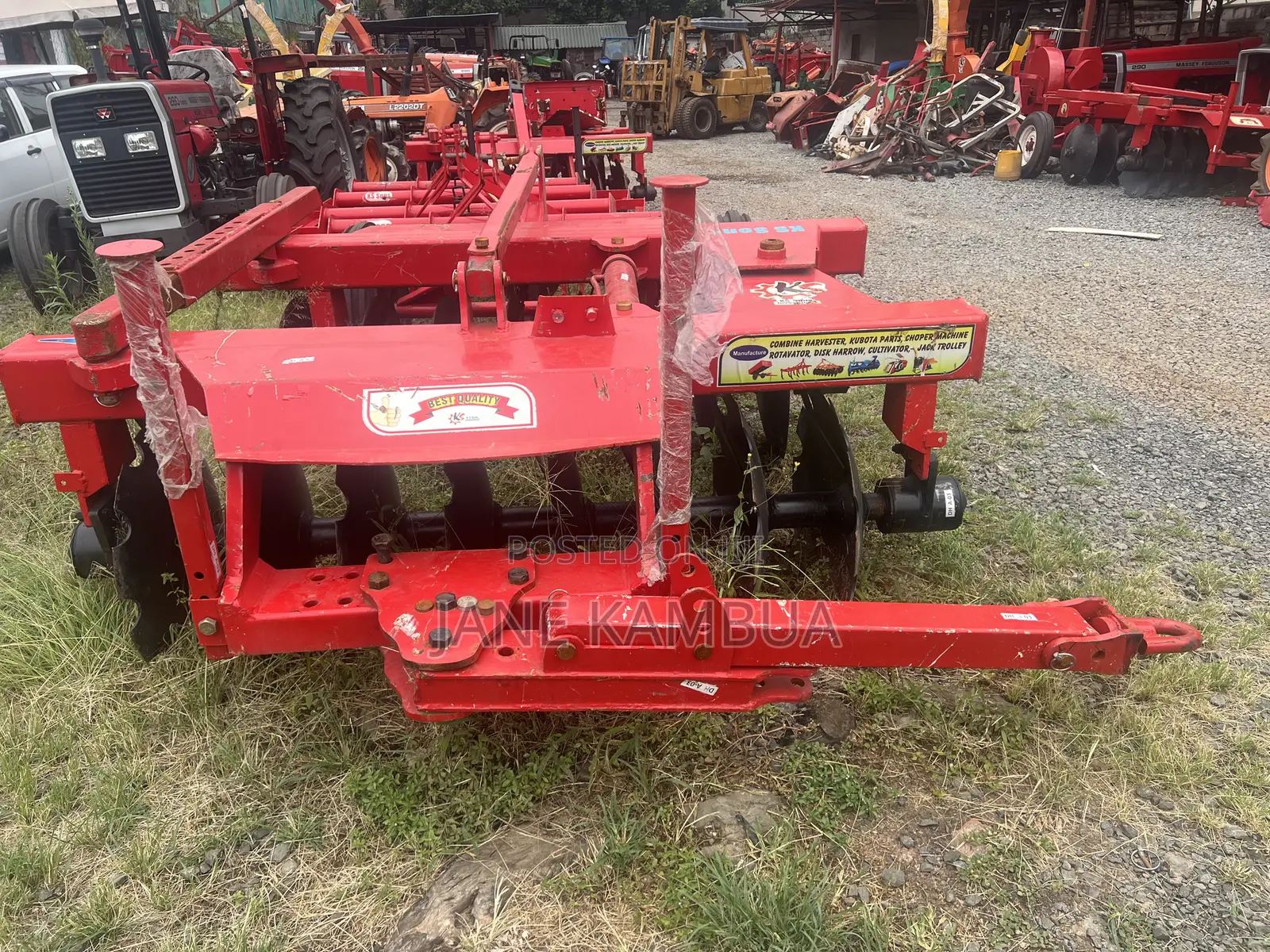 Hydraulic 16disc Harrow for Sale