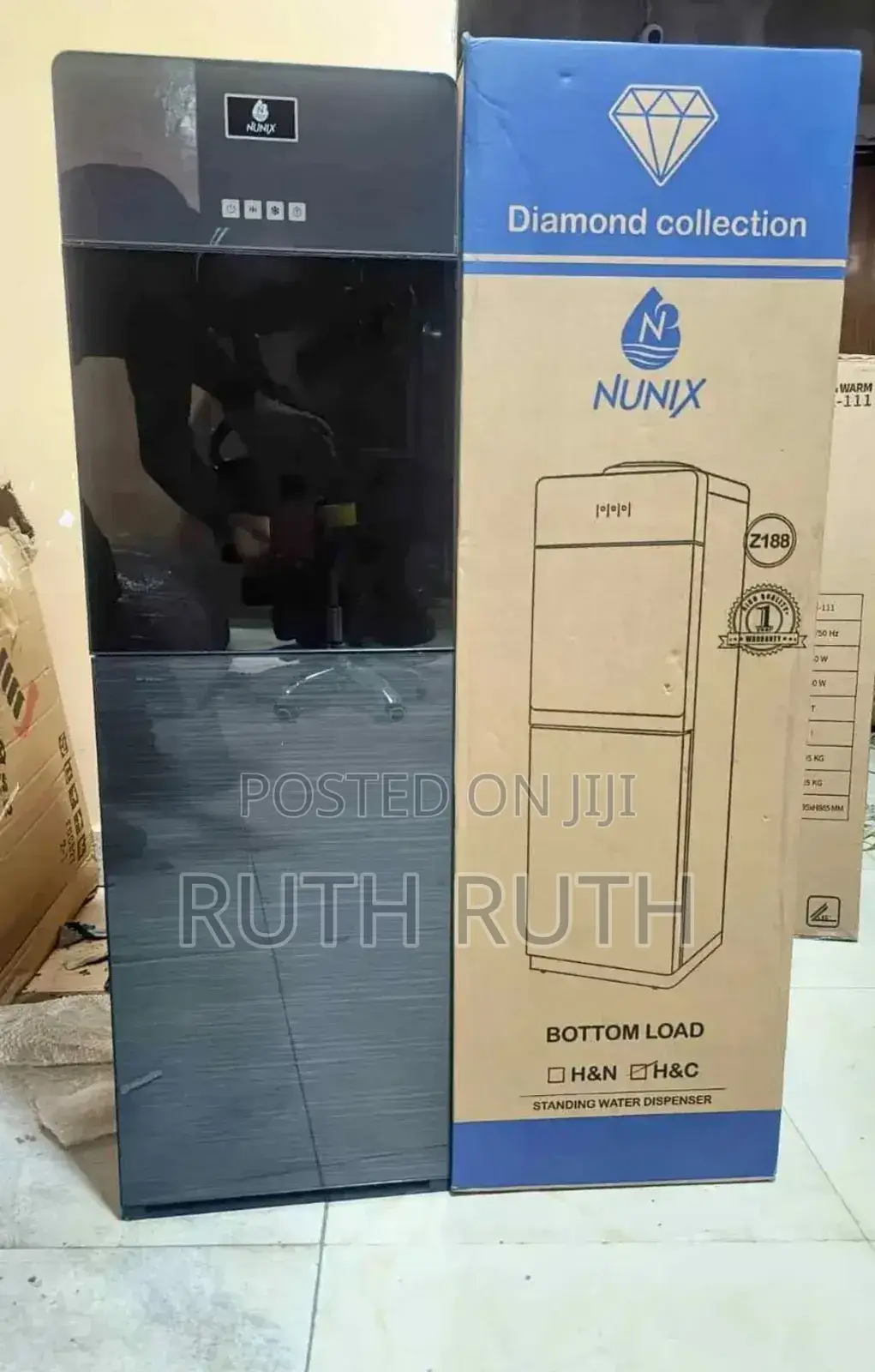 Nunix Bottom Load Hot and Normal Water Dispenser.Z188C
