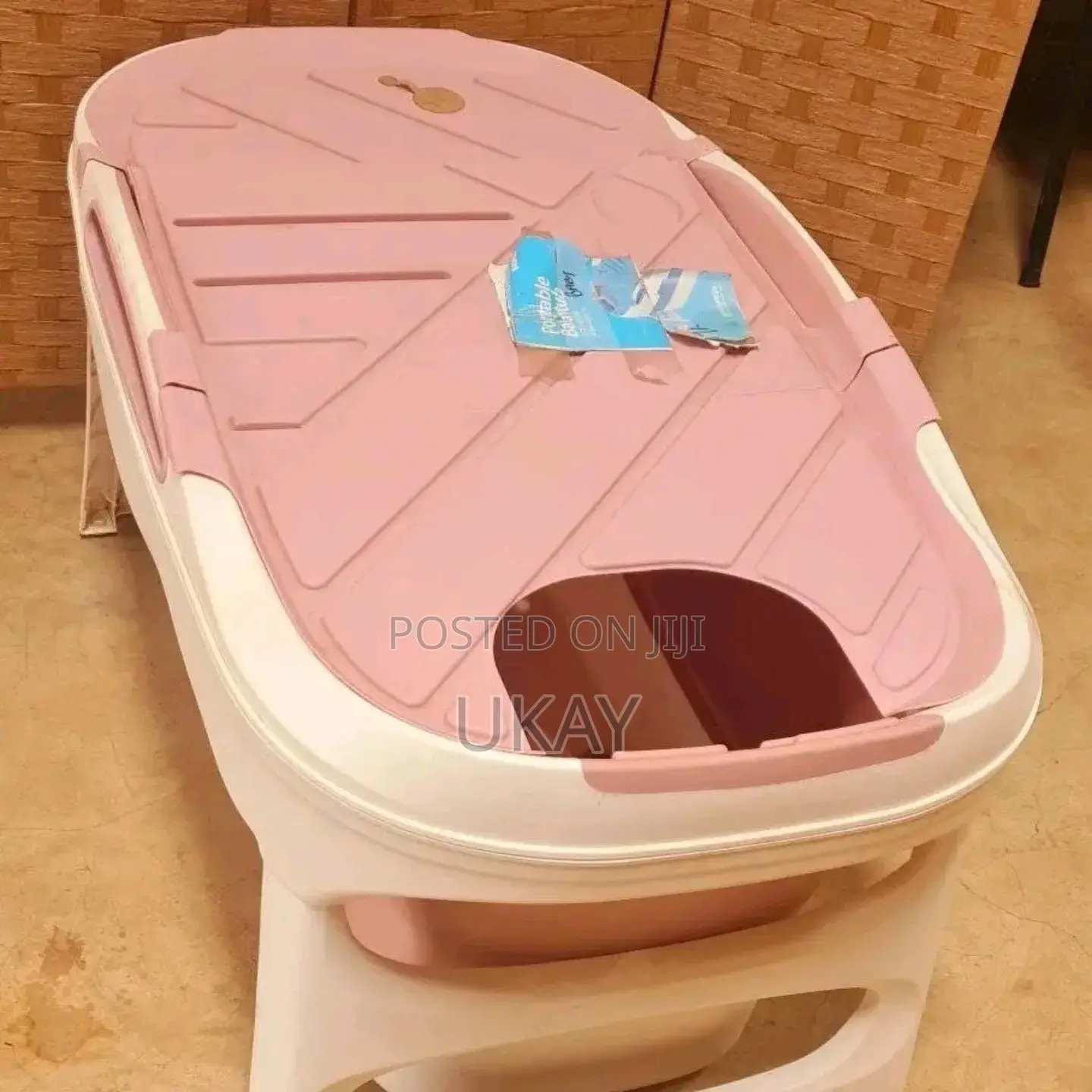 Pink Baby Bathtub