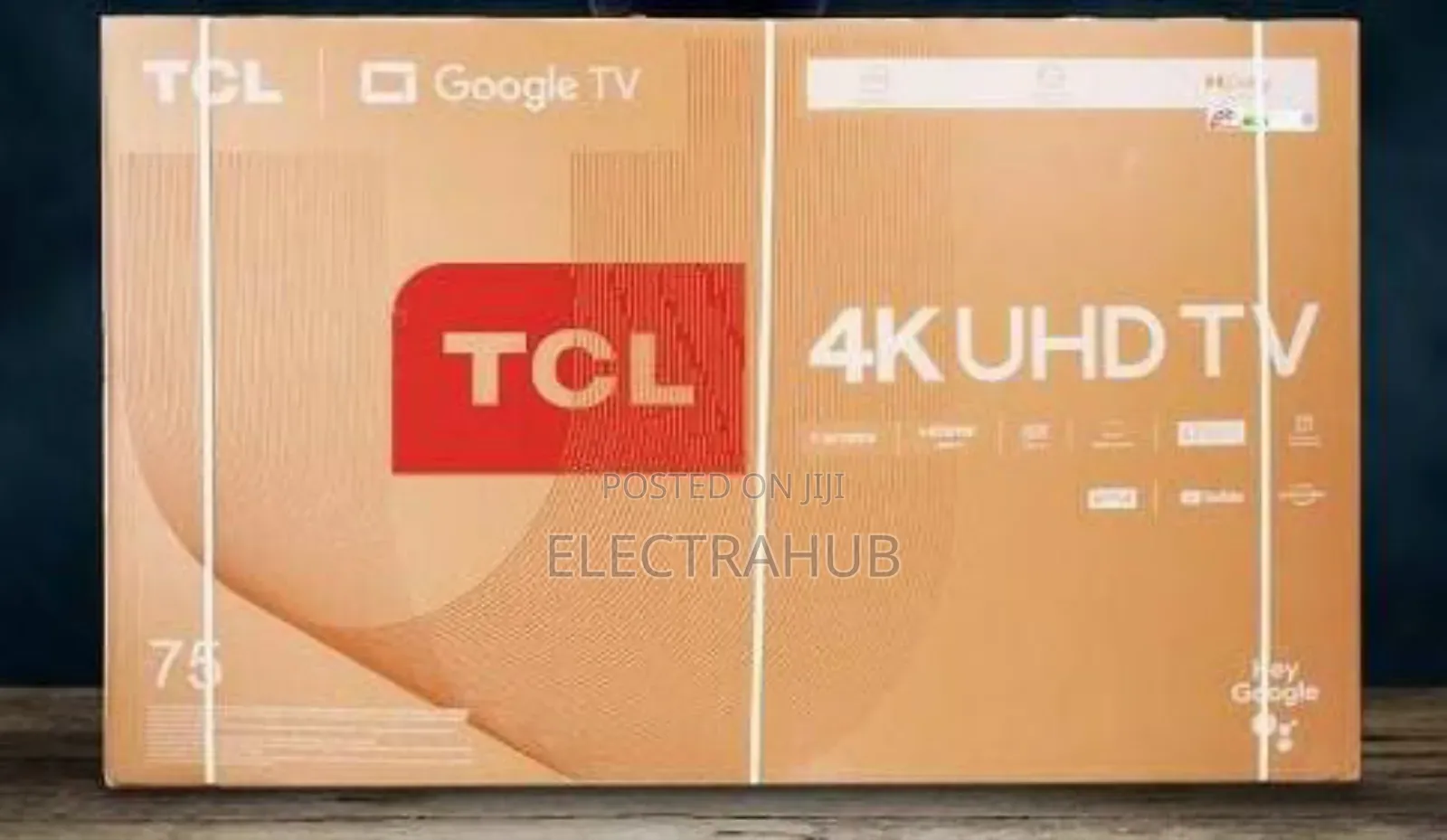 TCL 75 Inch P755 HDR TV Brand New Sealed in a Shop