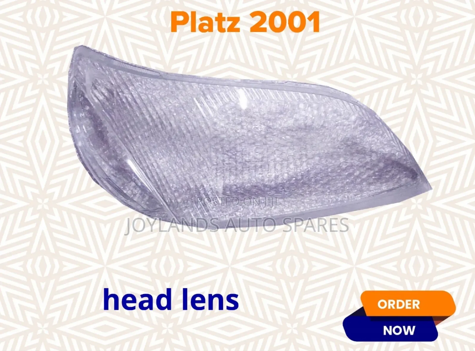 Toyota Platz 2001 Headlens/Headglass